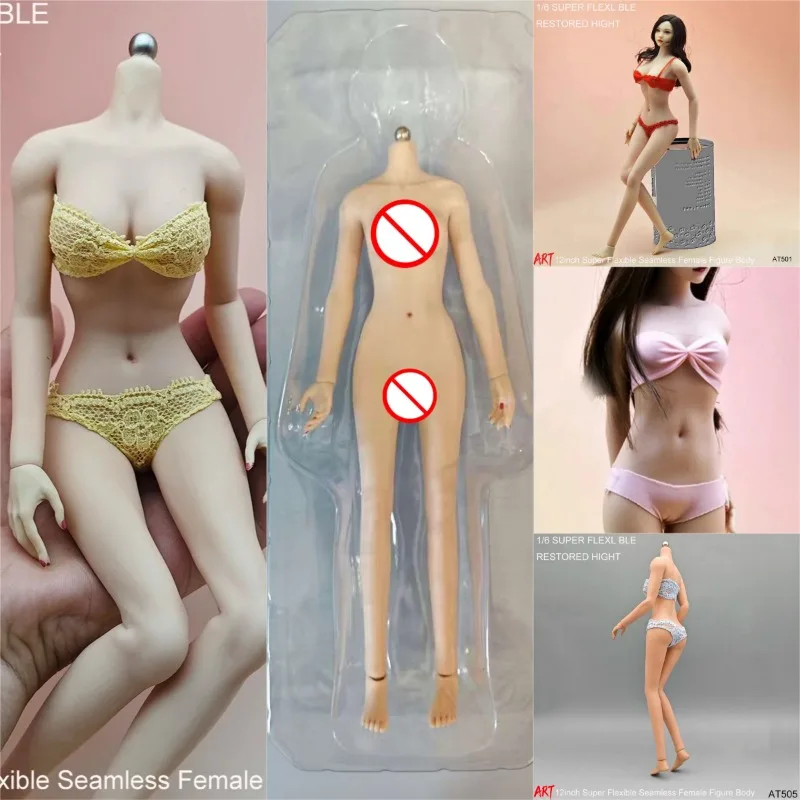 

1/6 масштаб женский гибкий бесшовный корпус съемные ножки 12 дюймов бледно-загорелый женский солдат фигурка тела для скульптур головы 1/6
