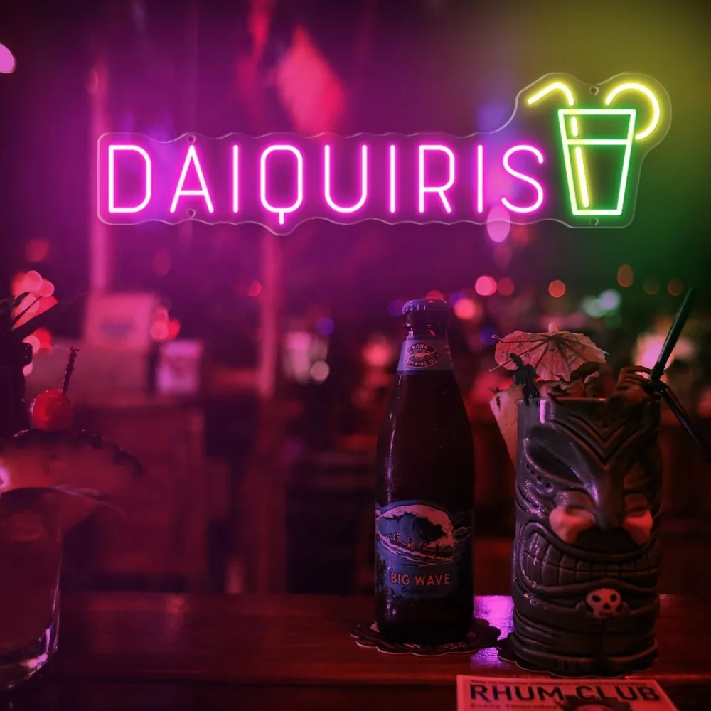 Custom Bar Neon Sign Decor LED Name Wall Decoration for Bar Business Neon Lamp for Commercial Bar Shop Sign Room USB Night Light