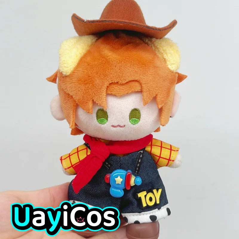

10cm Doll Clothes Cool Guy Hat Coat Scarf Clothing Cosplay Costume Suit Doll Accessories Anime Game Toy Kids Halloween Gift