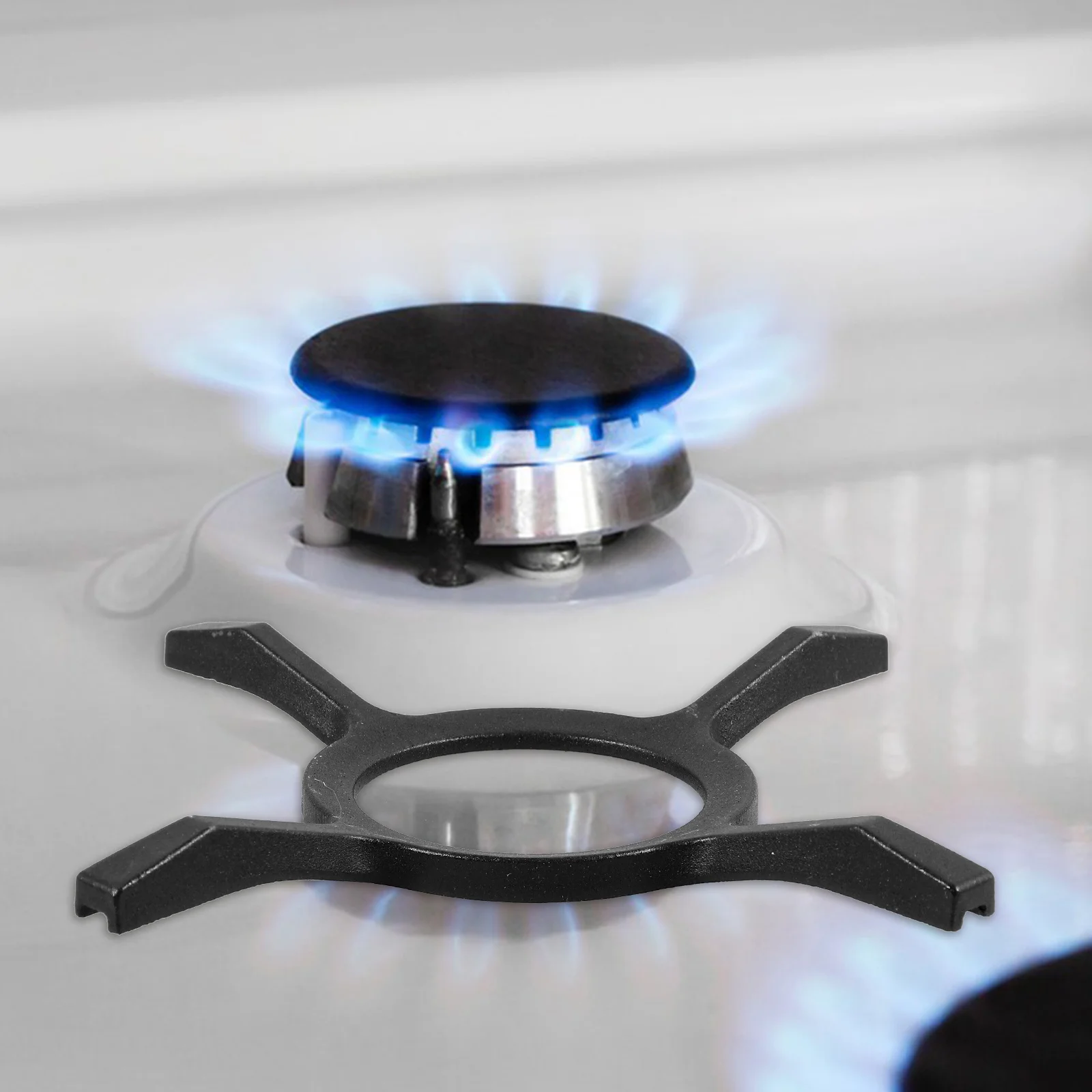 

Metal Gas Stove Rack Heavy-Duty Anti-Skid Pot Holder Wok Stand Kitchen Burner Accessory Gas Stove Rack Kitchen Supplies