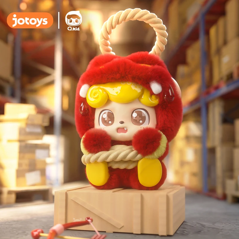 【Pre-Order】Jotoys X Jidou Chaole Q-Baby X Gg Bond Super Cute Pig Teammates Series - Blind Box Collectible Figurines & Charms