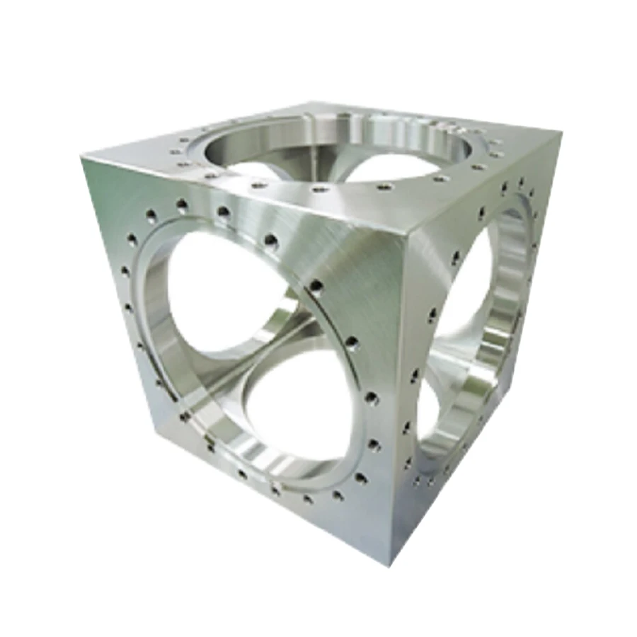 

Ultra-High Vacuum Chamber CF Flange Multi-Cross Joint Accessory 6-Way CF100 Cubic Vacuum System Component