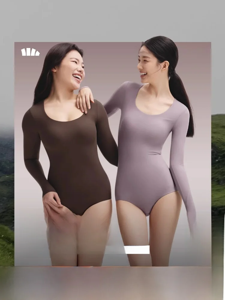 

Bral Sl apewear Bodysuit Women's Abdomen Control Waist Cinching Slimming Top No Need to Wear Bra Underwear