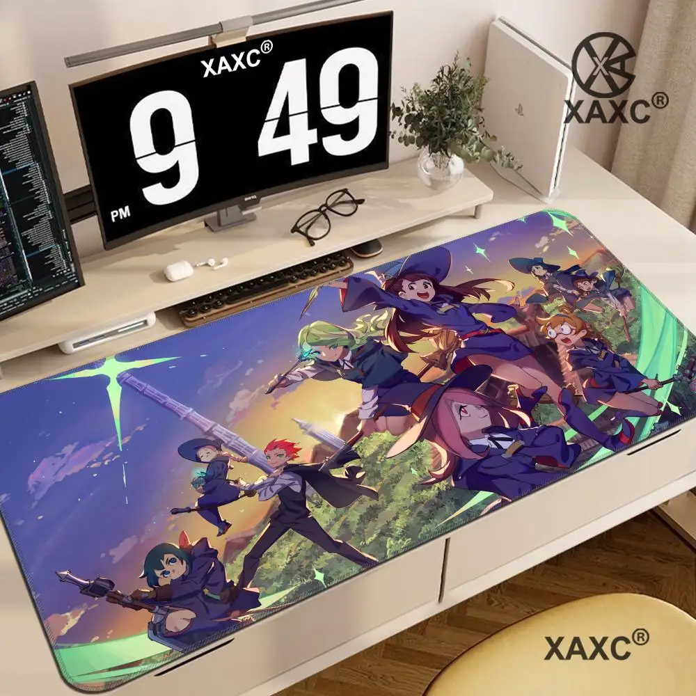 

Anime L Little Witch Academia XAXC Mouse Pad large keyboard mouse desk pad non-slip rubber gaming mouse pad laptop mouse carpet