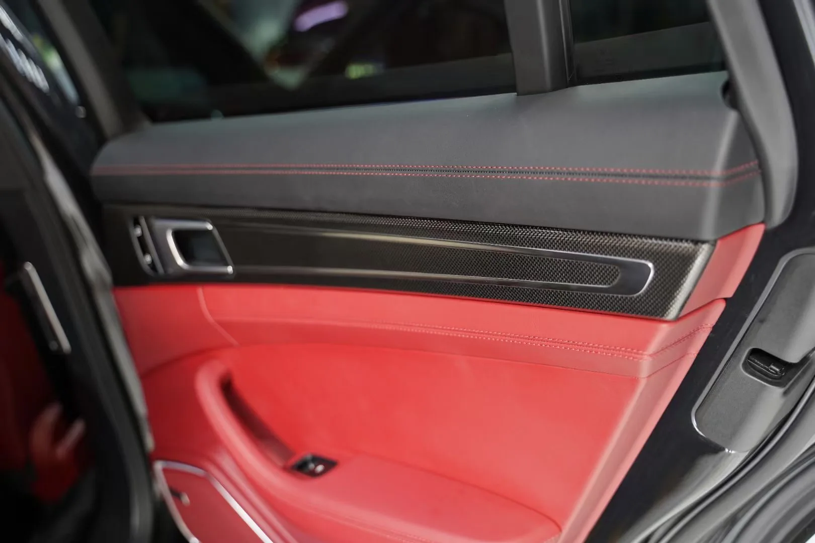 Interior em fibra de carbono para porsche Panamera 971