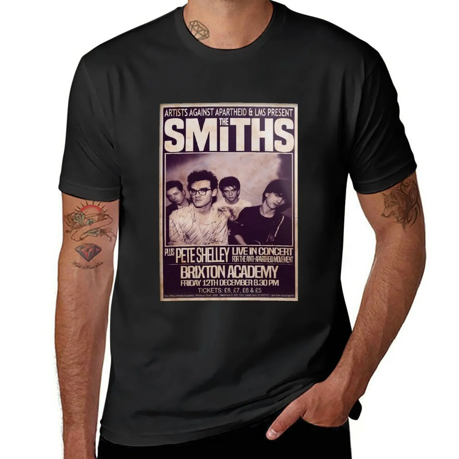 

The Smiths 1986 The Final Concert T-Shirt animal print shirt for boys Short t-shirt mens graphic t-shirts anime