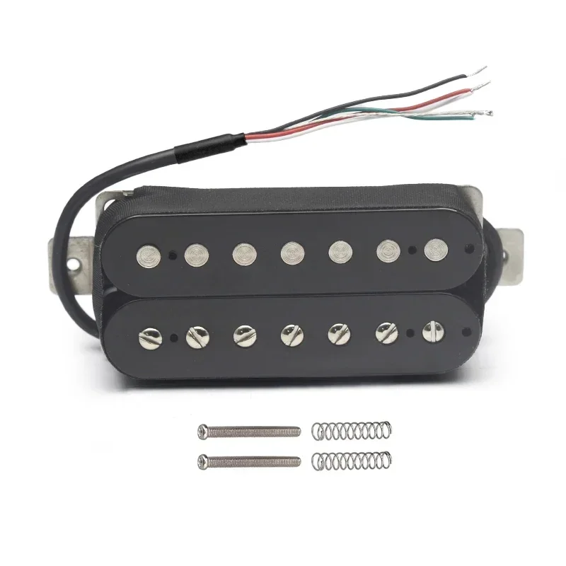 Alnico 5 Electric Guitar Humbucker Pickup Coil Splitting , 7-String , Guitar Parts, N-8.8K, B-14.2K Output