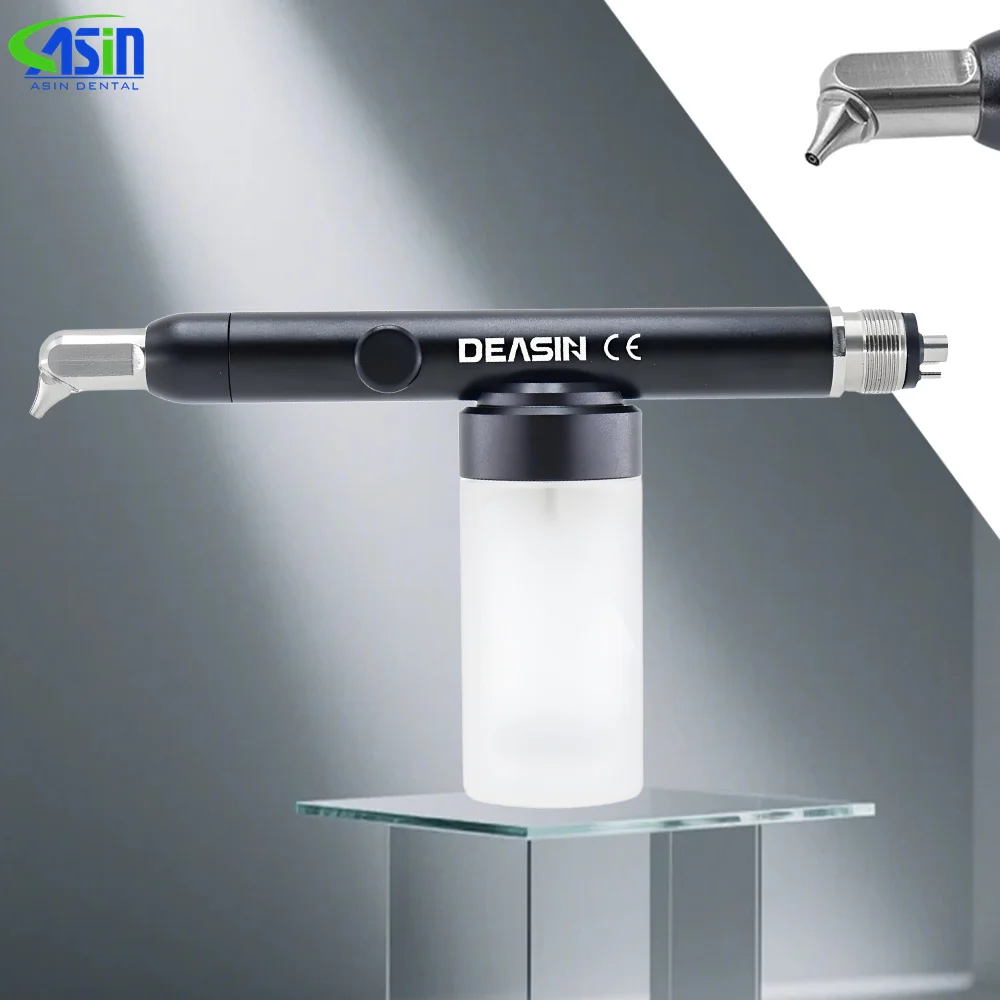 

Hot Dental Sandblasting Machine Dentistry Aluminum Oxide Sandblaster Microblaster With Water Spray teeth whitening pen 2/4hole