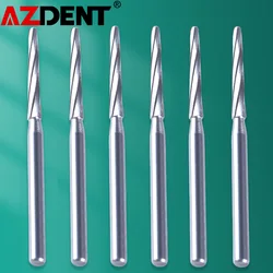 FG Dental Finishing Burs Series, Cortadores de Carboneto Cirúrgico, Alta Velocidade, 28mm, 1.6mm