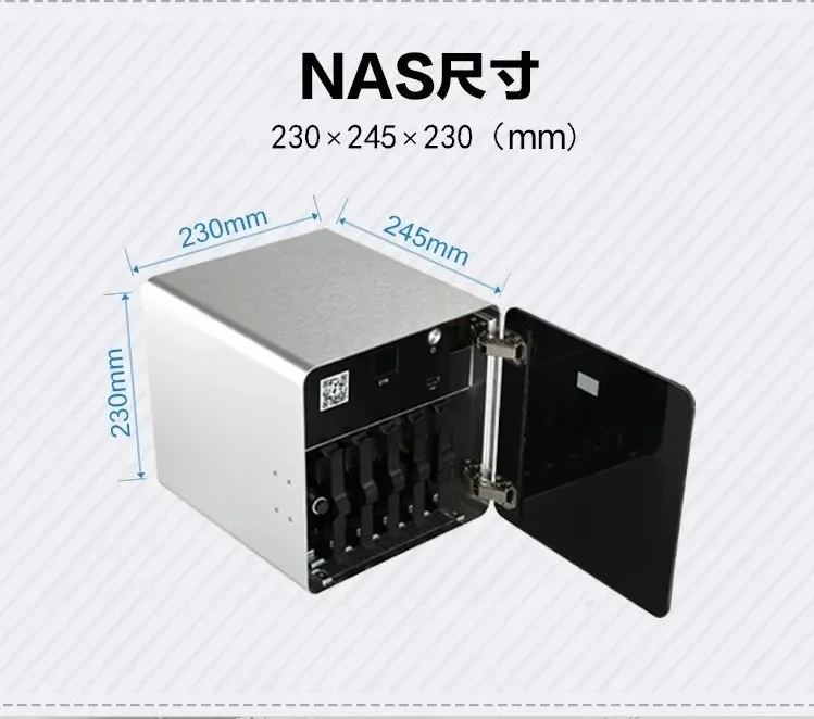 4 disk J3455 storage server 4K hard solution HDMI high definition broadcaster, cloud storage