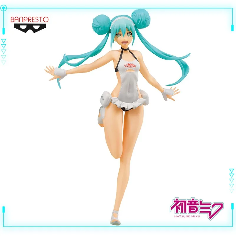 バンダイオリジナル正規品バンプレストグッドスマイルレーシング初音ミクレーシング2022トロピカルメイドver-16cm-モデル玩具フィギュア-クリスマスギフト