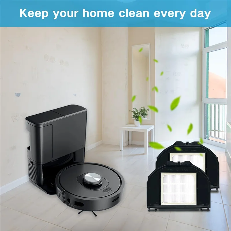 B58B-فراغ مرشحات Hepa فرشاة جانبية لسمك القرش RV2310/RV2310AE قابل للغسل روبوت استبدال الملحقات