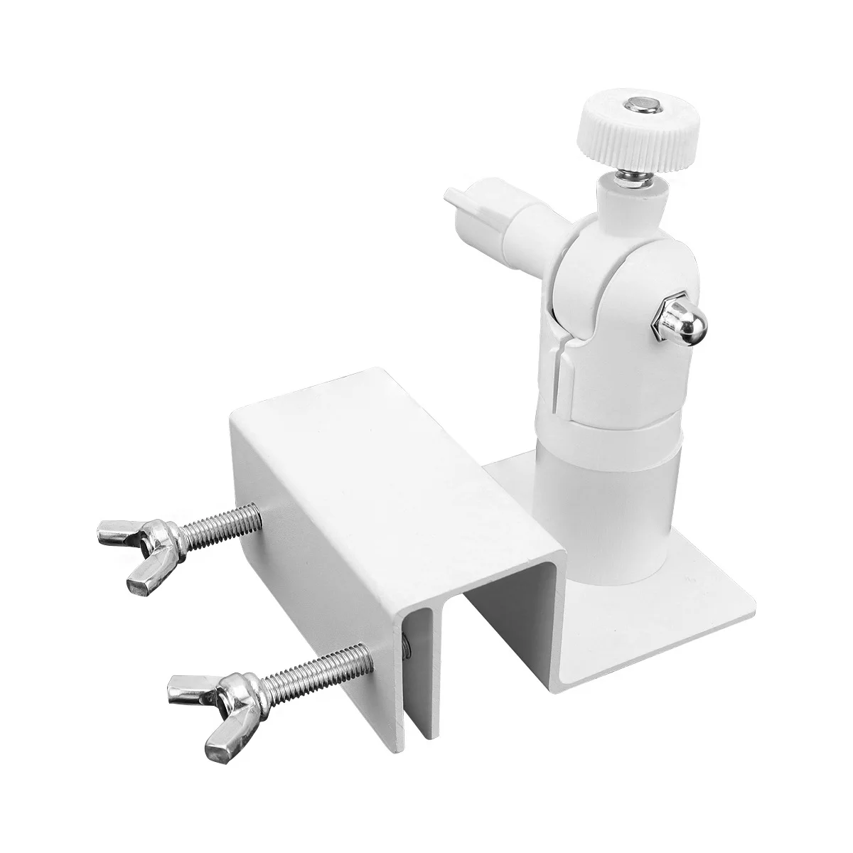 2 pcs Stainless Steel Solar Panel Mount Bracket for Arlo For Eufycam For Ring Cameras 7.2 6 8.6 cm Weather Resistant Bracket view 6
