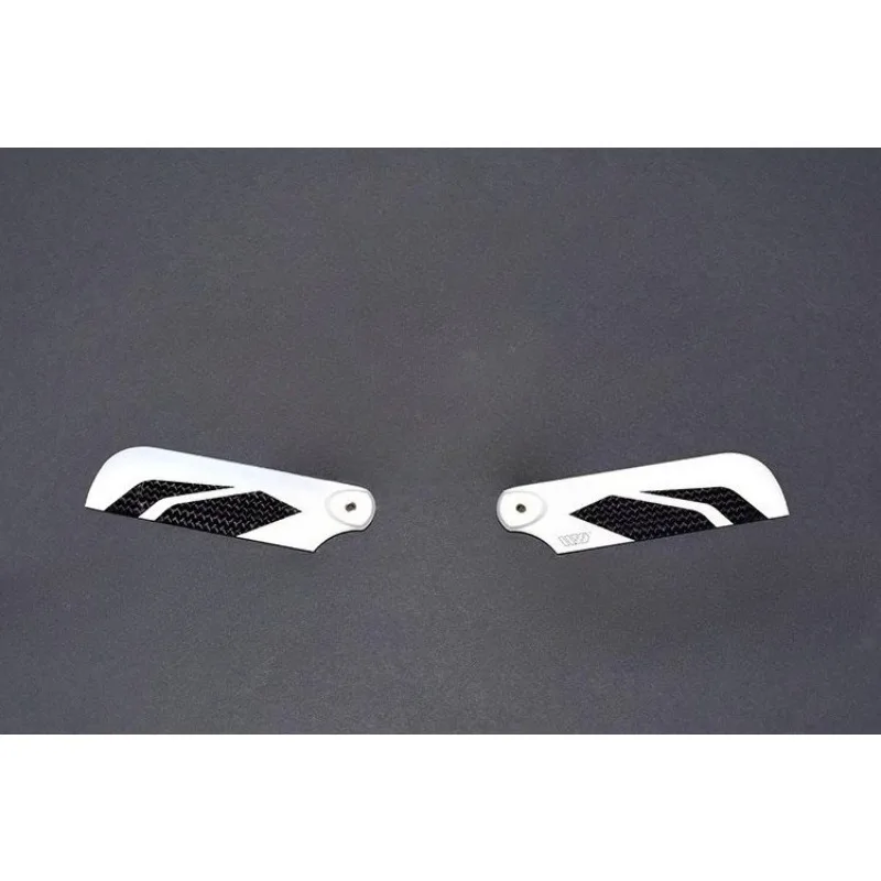 1 زوج 3K ألياف الكربون الذيل المروحة 105 مللي متر 92 مللي متر 85 مللي متر الذيل الدوار جولة رئيس شفرة ل RC FPV هليكوبتر DIY نموذج تجميعها أجزاء #2