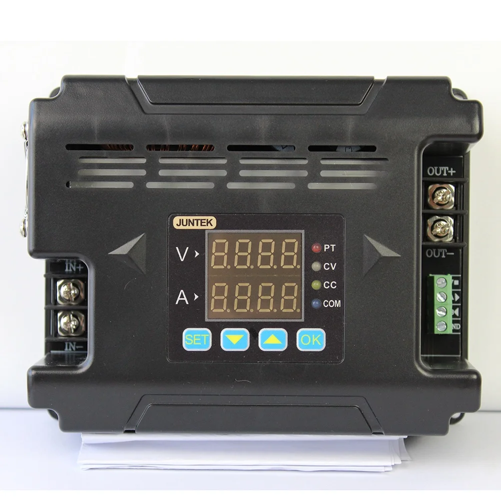 60V 24A Constant Voltage Current DC- DC Step-Down Communication Powers Supply Buck Voltage Converter LCD Voltmeter