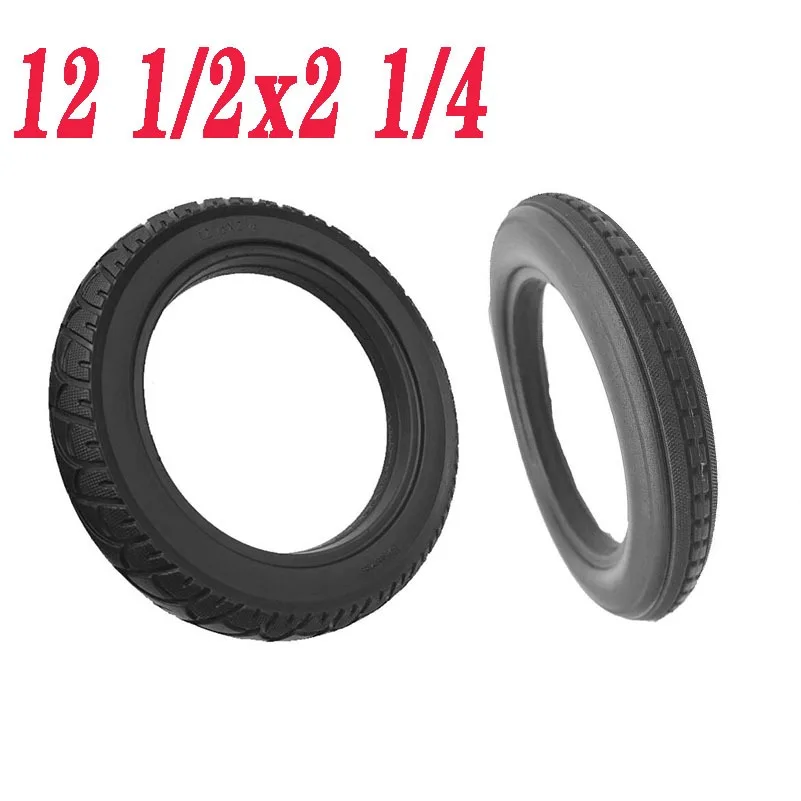 12 1/2X2 1/4 solid tire INNOVA Tire for Gas&Electric Scooters E-Bike Baby Carriage Accessory