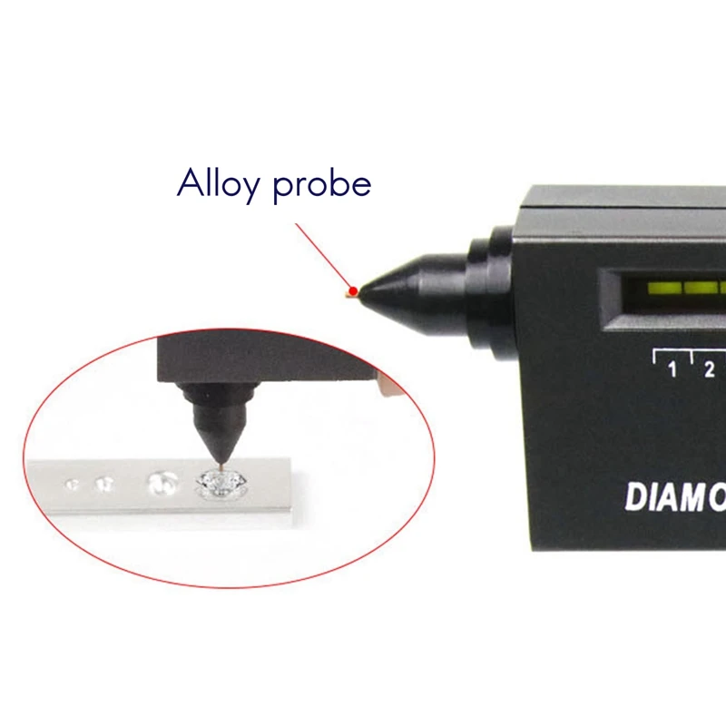 Hot Thermal Conductivity Meter Drill Pen Hardness Discriminator Test Diamond Authenticity Jade Jade Crystal Tool