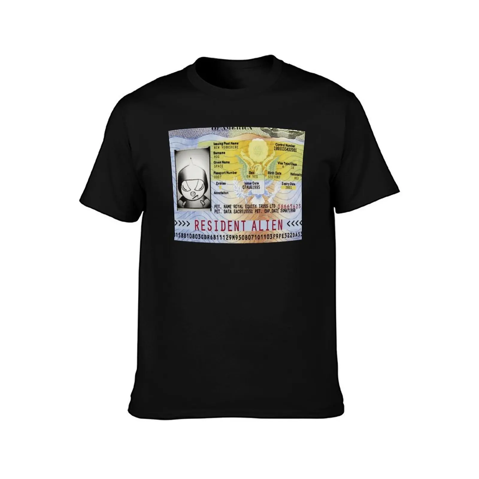 Spacehog Resident Alien T-Shirt t shirt man designer t shirts cotton 100% anime t shirts for man T-Shirt