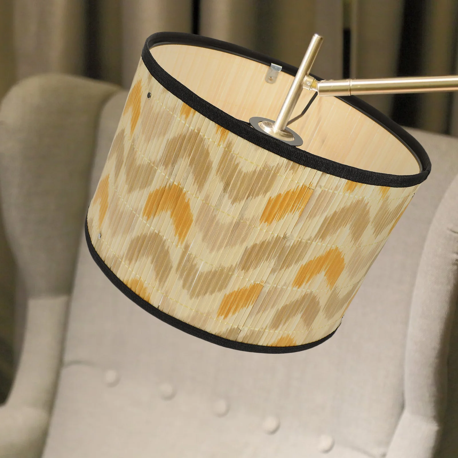 

Bohemian Hanging Lamp Shades Bamboo Light Covers Ceiling Replacement Desk Pendant Weaving Decorative Lampshade Home Garden