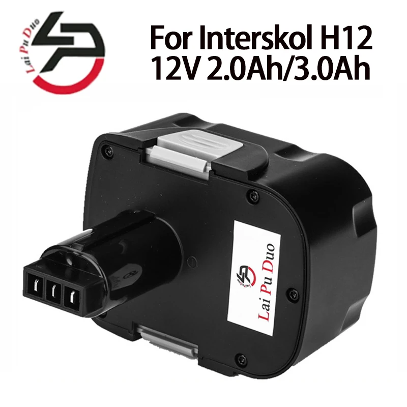 

Аккумуляторы Ni-CD для электроинструмента Interskol H12 12 в 2000 мАч 3000 мАч, Аккумуляторная дрель, сменная перезаряжаемая батарея
