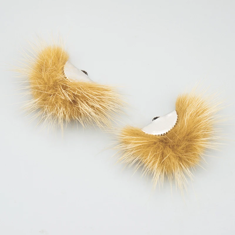 assoonas, 10 Stück/Lot, L199B, Schmuckzubehör, rhodiniert, Kupfer, echtes Nerzfell, Anhänger, handgefertigt, Schmuckherstellung, DIY-Anhänger – Detail 4