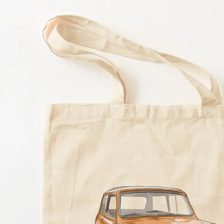 Mini sacola clássica laranja