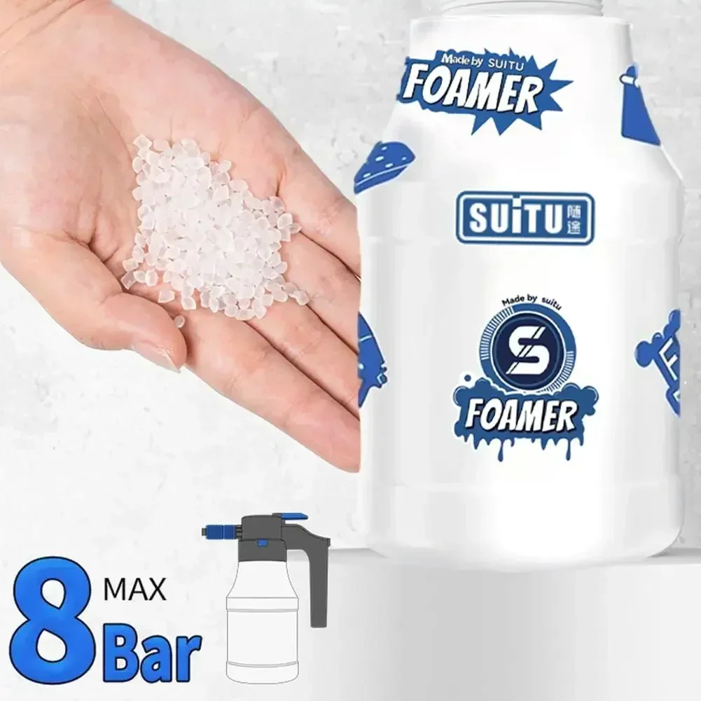 세차용 전기 스프레이 랜스-병, 1h, 저항, 폼, 폼 워시1.5l, 휴대용 스프레이, 자동차용 물뿌리개