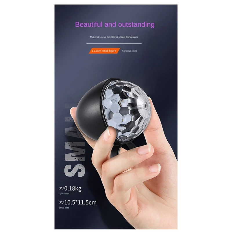 ضوء ستروب لتزيين الجدران ، ضوء ستروب ، شعاع اللون ، الموسيقى ، 48led ، rgb ، للحفلات المنزلية ، 1 قطعة