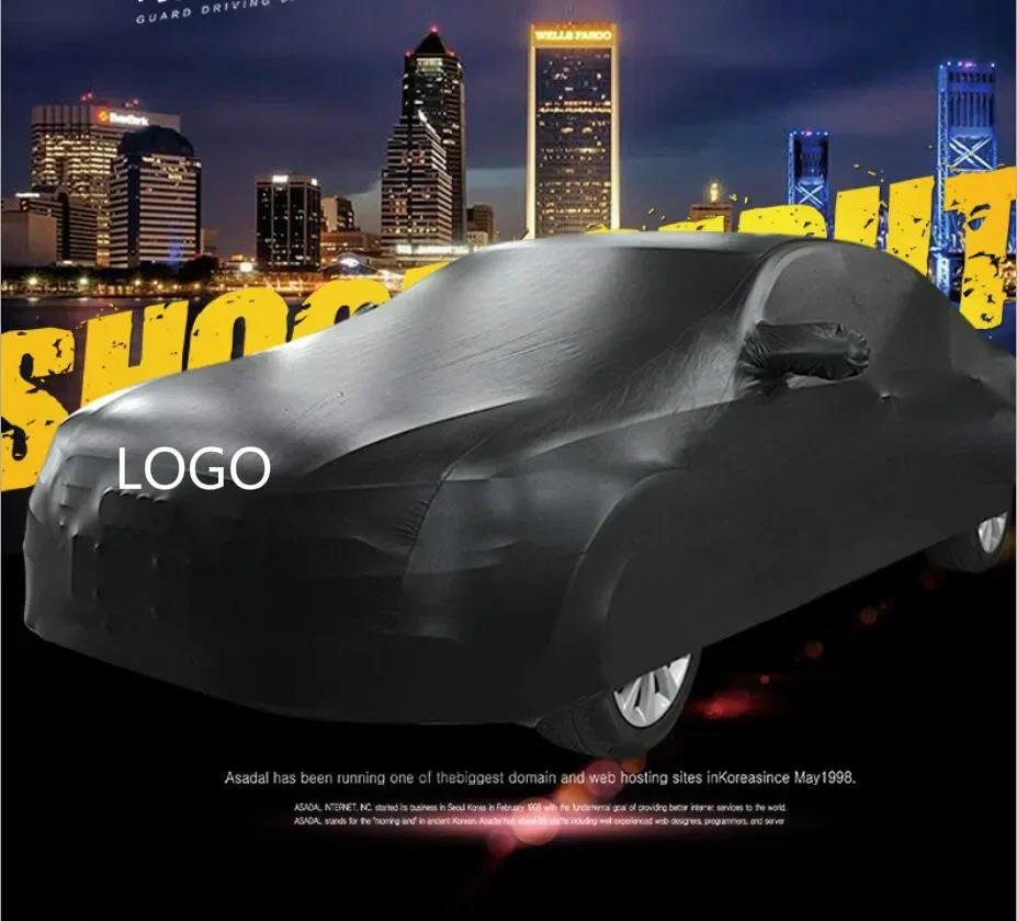 Customized Outdoor Car Cover Waterproof Car Cover PU Elastic Dust-proof Auto Surface Protector