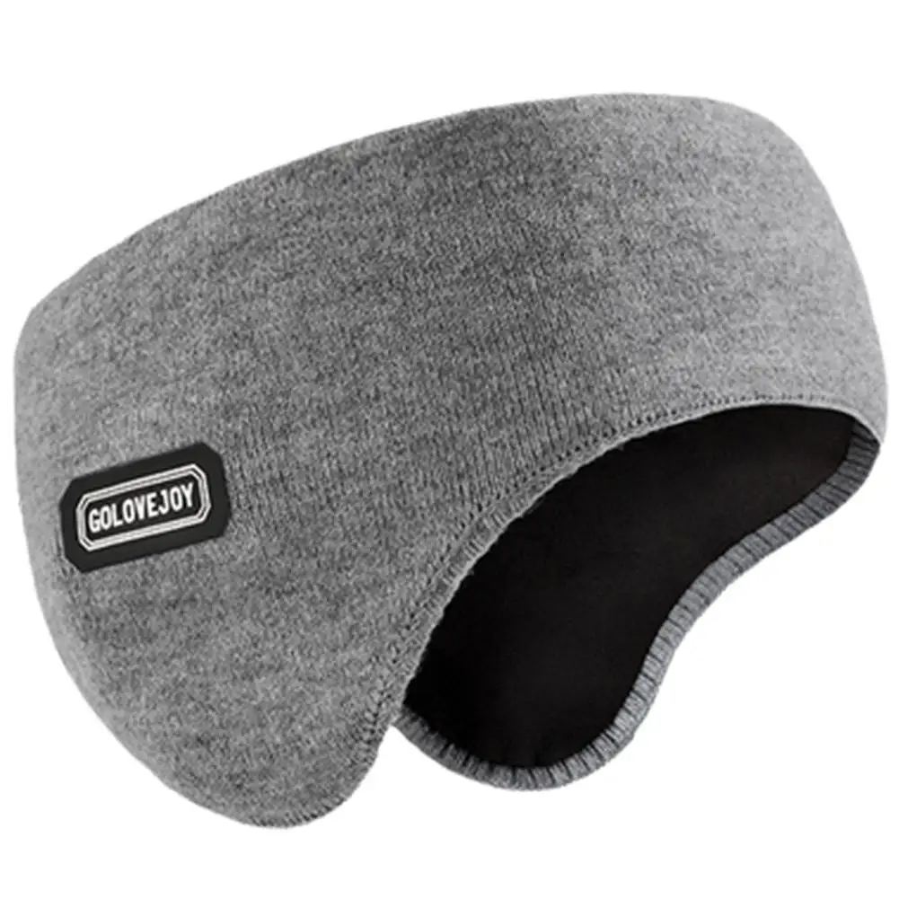 Sport Headband Ear Warmer Men Winter Cycling Workout Yoga Running Bicycle Windproof Double Layer Warm Earmuffs Headwear