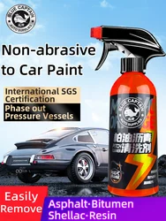 Bitumen and tar remover for cars, suitable for white vehicles, with strong stain removal and insect resin cleaning capabilities