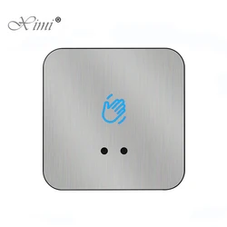 304 Stainless Steel 12V 24V Touchless Sensor Exit Button Door Release Switch Infrared No Touch Exit Button For Access Control