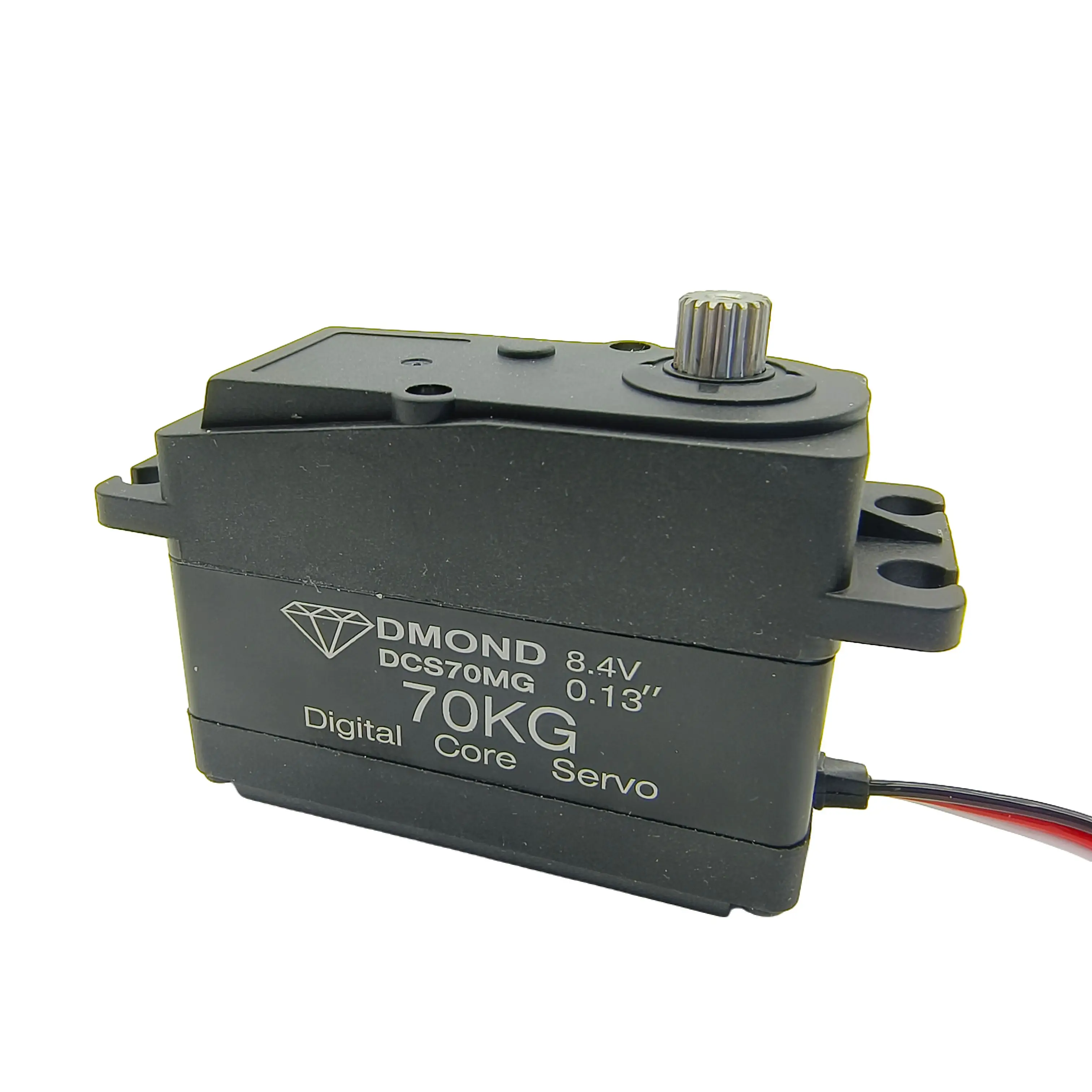 DMOND DCS70MG 70KG 0.13sec 8.4V heavy duty Servo stainless gear core motor middle aluminum case for 1/5 Car Customized product