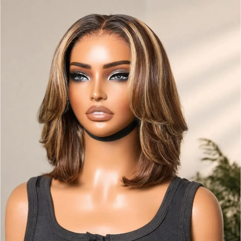 European and American style women's fashion synthetic wigs