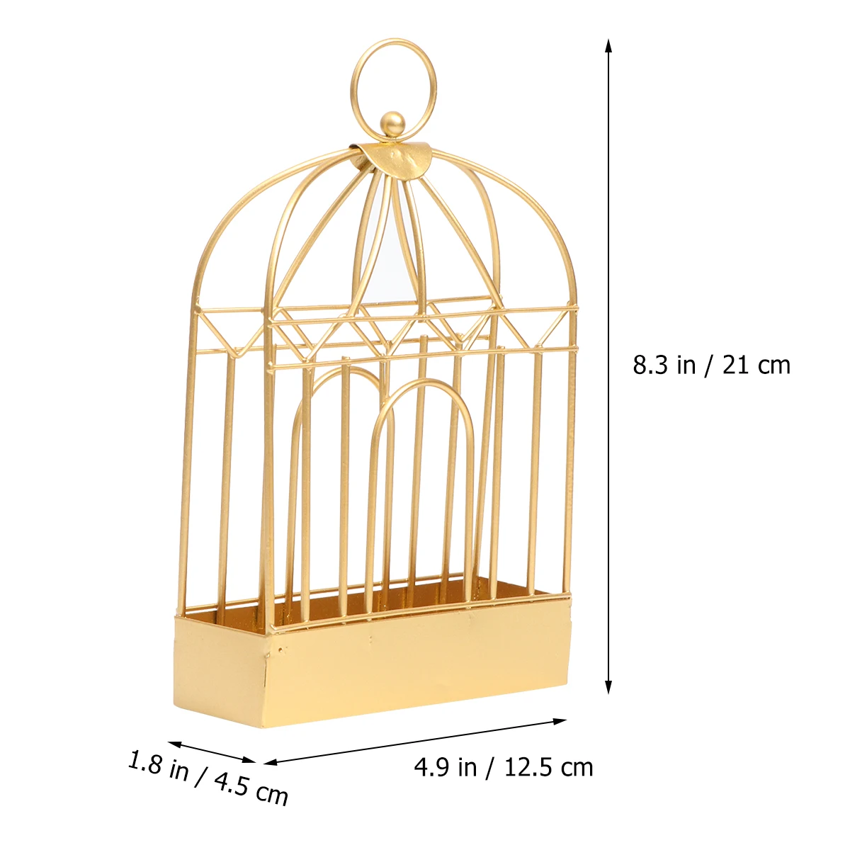 

Iron Ornaments Necklace Stand Jewelry Storage Box Holder Stands Display Rack Desktop Decoration Organizer Container Wooden
