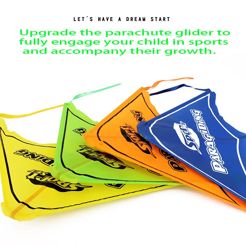 Fingerstartender Drachen, elastisches Gummiband zum Gleiten, Outdoor-Sport, Katapult-Segelflugzeug, kleine Geschenke sammeln, zufällige Farbe