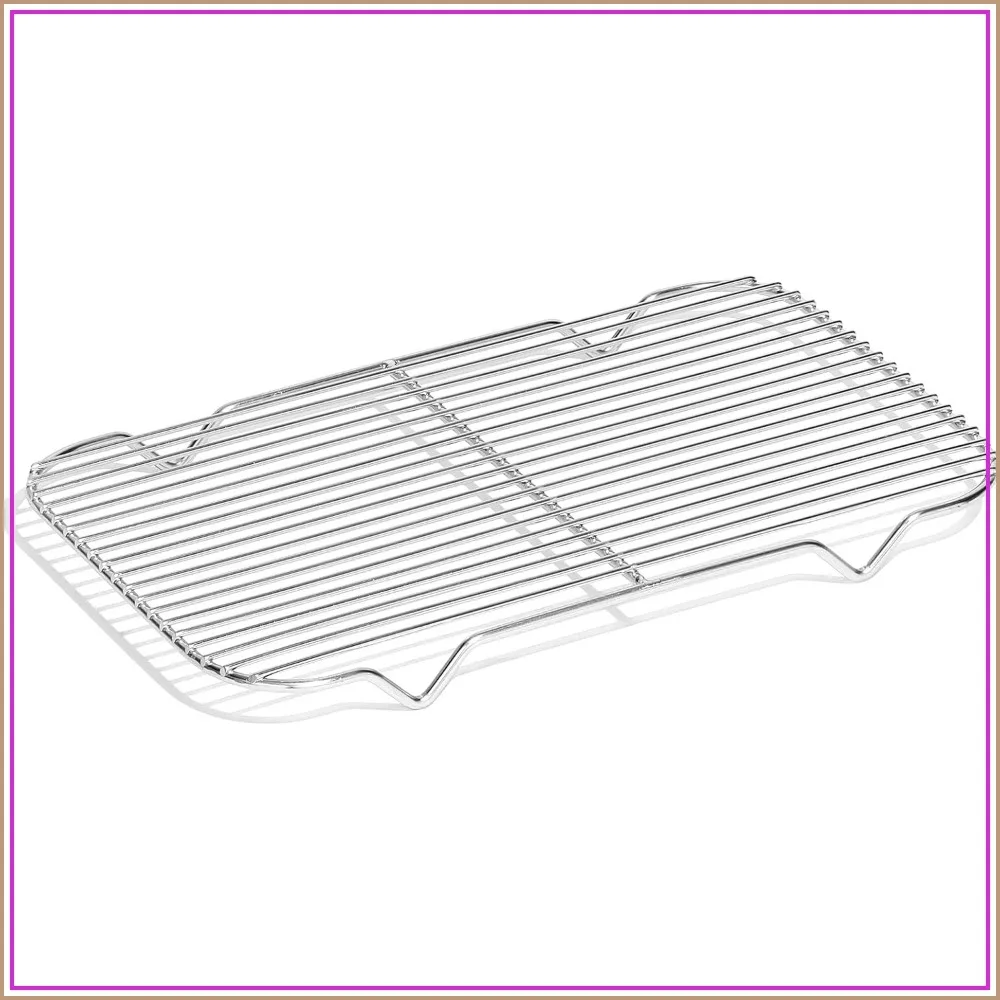 

Stainless Steel Roasting Pan Rack - Electropolished for Easy Cleaning