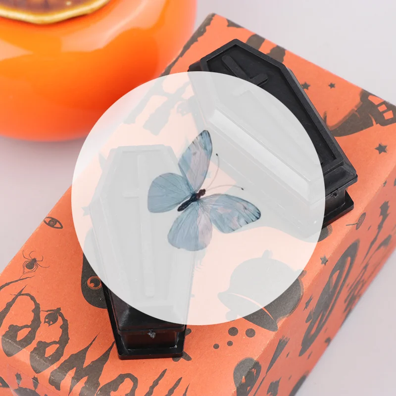 

Коробка для гроба на Хэллоуин с крышками, домашний декор, миниатюрные коробки для гроба, коробки для гроба на Хэллоуин, реквизит для гроба