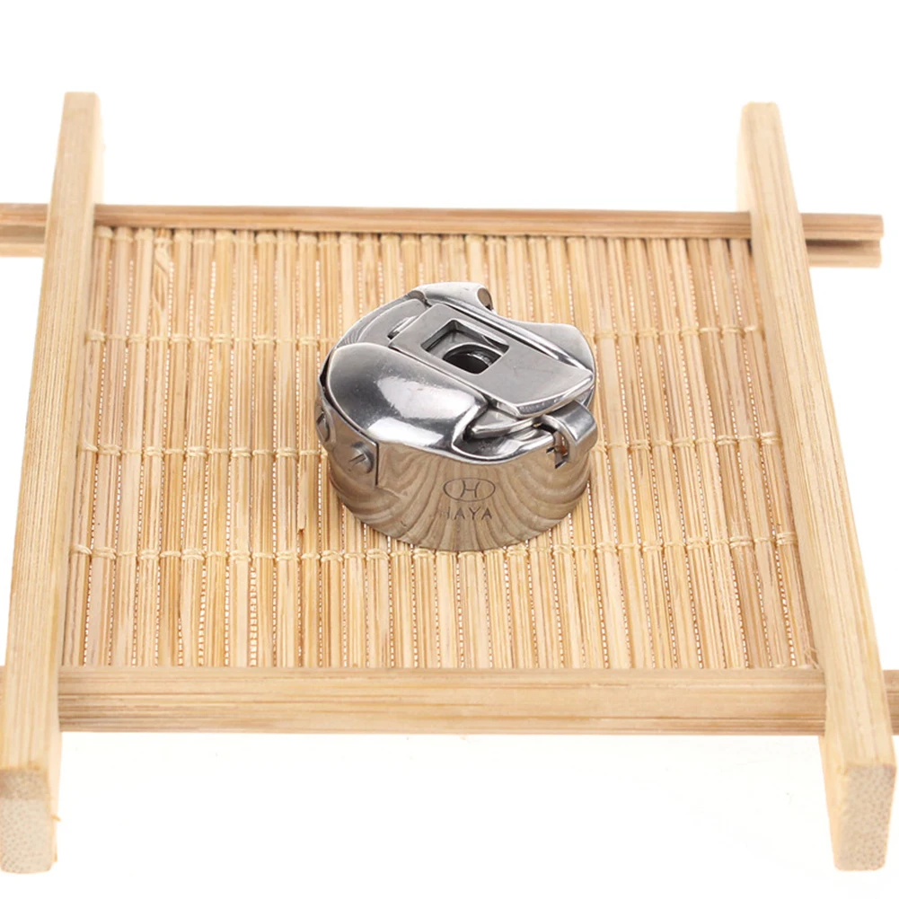 For Sewing Machine Bobbin Case Silver Steel 0.91 *0.55 23*14mm Accessories Parts Fits For PFAFF For ET For GTN