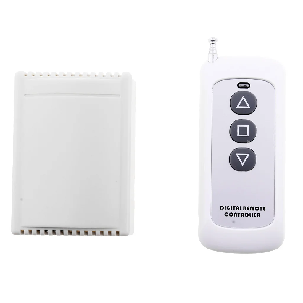 Ricevitore + trasmettitore interruttore telecomando RF wireless relè DC 12V 2CH
