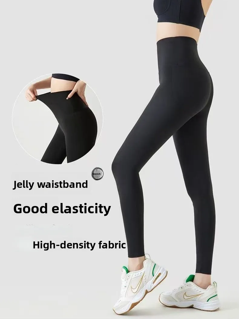 Cintura alta quente calças de yoga feminino arca pele collants outono inverno outerwear emagrecimento boting calças ajuste confortável