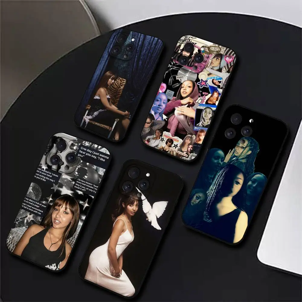 

Чехол для телефона Singer PinkPantheress, чехол для телефона для Iphone 17, 16, 15, 11, 13, 14, Pro Max X Xr Xs Max 12 mini, черный чехол-чехол