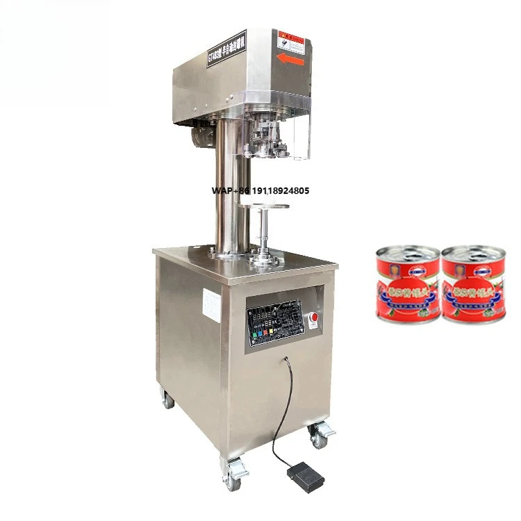 

Semi Auto Fish Canning Seamer Machine/ Intelligent Tin Can Sealing Machine/seaming Machine for Cans