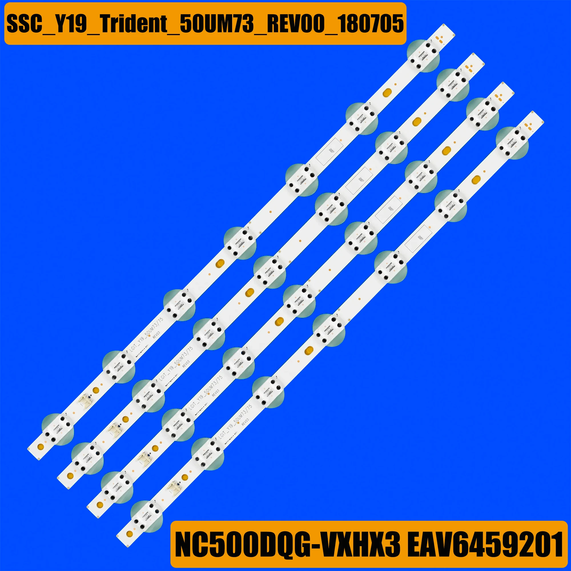 LED Backlight for 50UM7600PLB 50UM7500PSB 50UM7360PSA 50UM7510PSB 50UM7500PLA 50UM7300AUE 50UM7450PLA SSC_Y19_Trident_50UM73