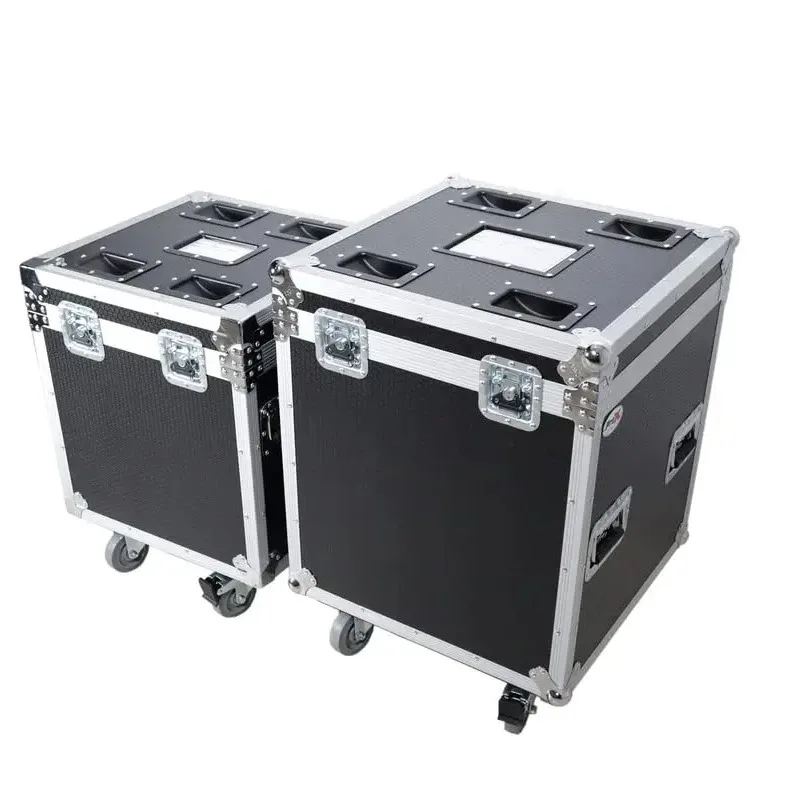 Aircraft-Grade Aluminum Flight Case W/Custom Foam, Silent Casters & Ergo Handle - Waterproof & Crushproof