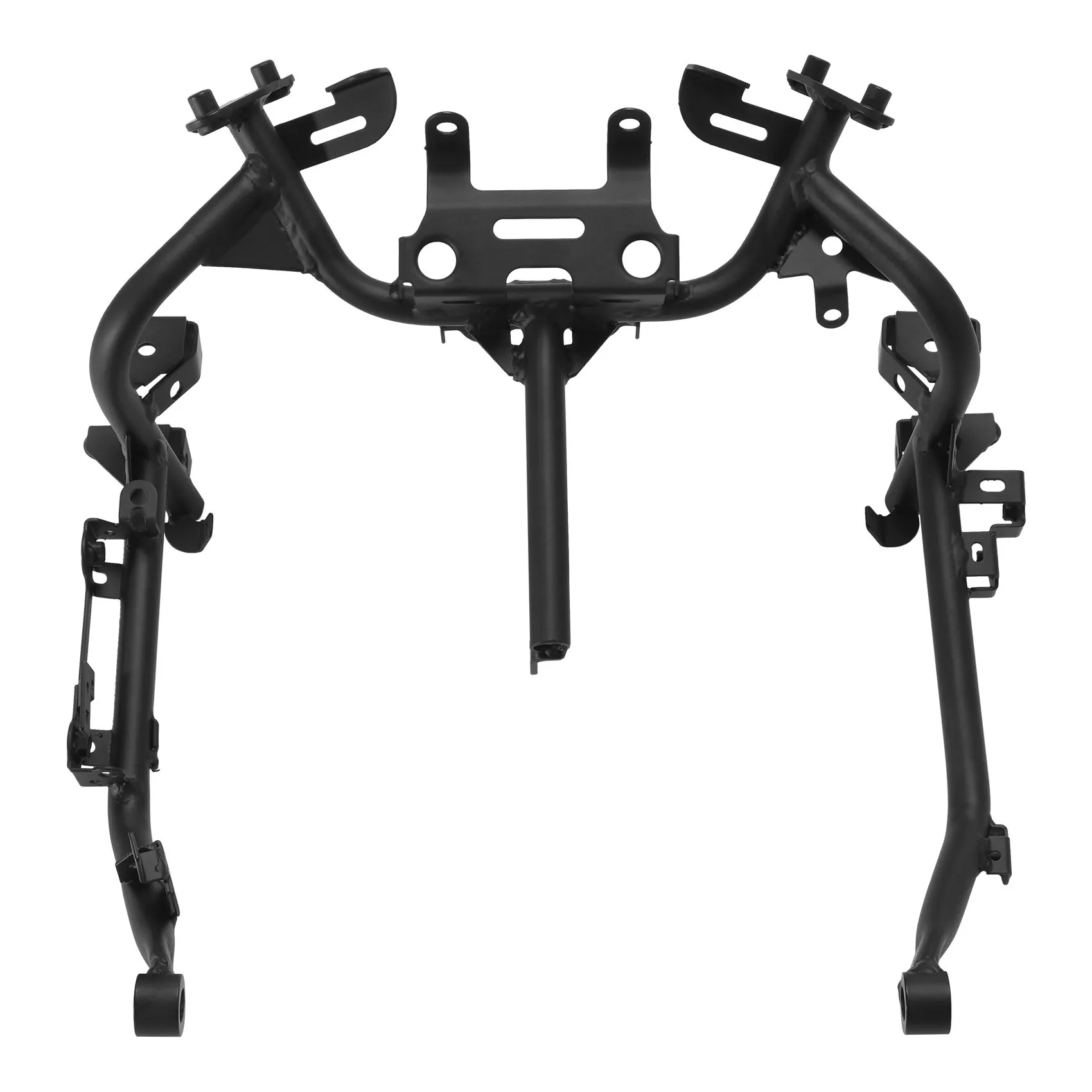 Black Headlight Upper Fairing Stay Bracket Fit For Kawasaki Ninja 500 2024-2025 Motorcycle