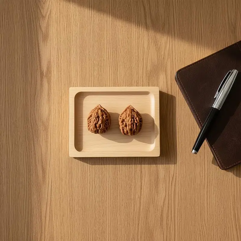2Pcs Handmade Wenwan Walnut Handballs Natural Health Grip Balls for Middle Aged People Casual Daily Use