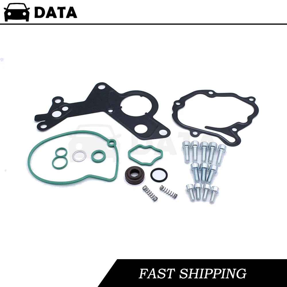 DATA 1 Set Car Vacuum Pump Repair Kit Gasket 038145209Q 038145209Q F009D02008 60.216 Replacement for Volkswagen Modified Parts