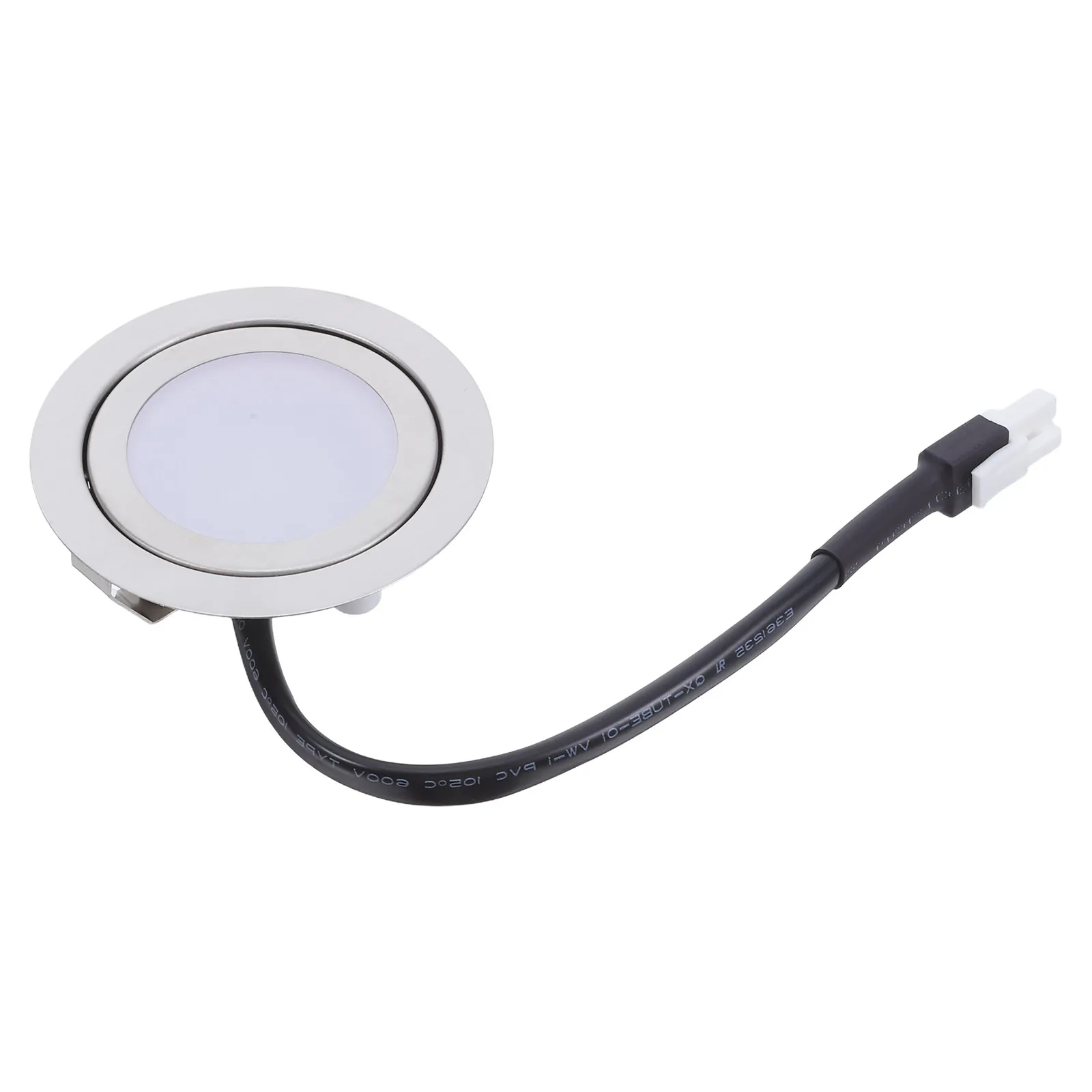 Bombilla LED para Campana Extractora, 12V CC, 1.5W, Circular Empotrada, Panel de PC Esmerilado, Reemplazo de Bombilla para Campana de Cocina, Luz Suave