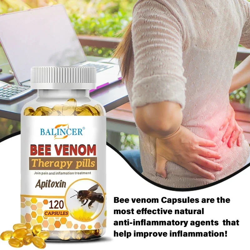 Balincer Bee Venom Extract Joint Health Supplement - Contains Glucosamine Sulfate, Joint Care, Reducing Joint Discomfort